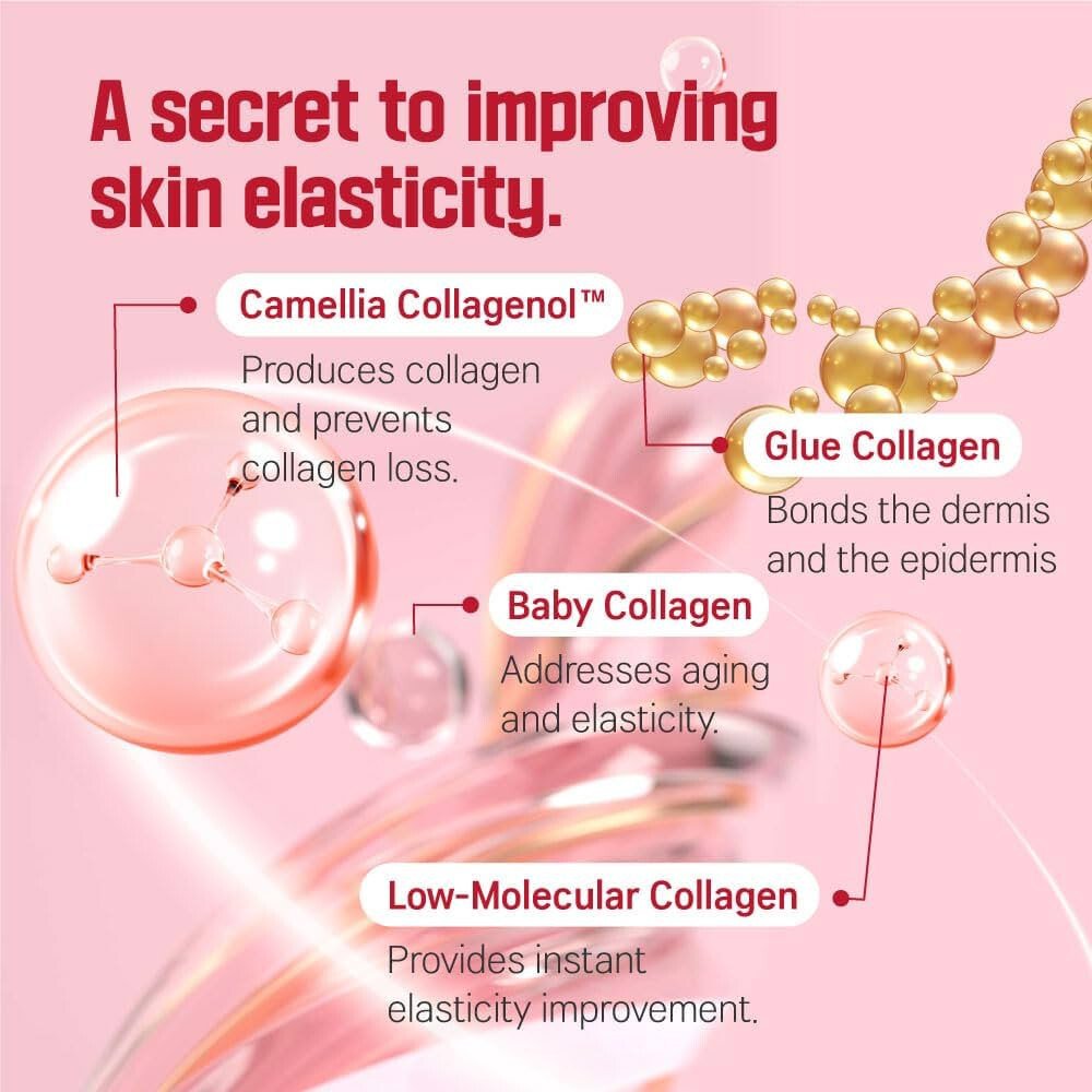 ROUND LAB Camellia Deep Collagen Firming Cream, 50ml - Imagen 5
