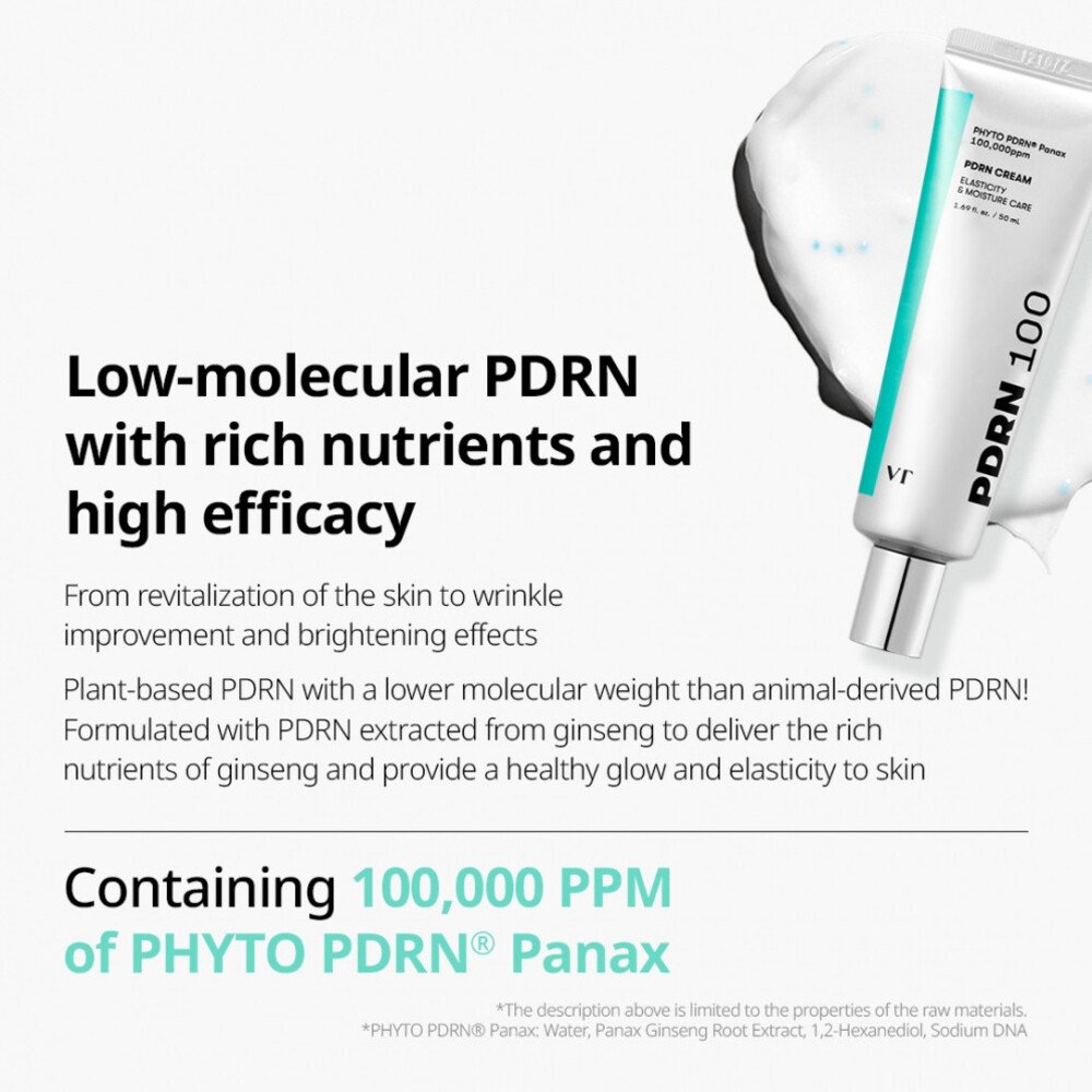 VT Cosmetics PDRN Cream 100, 50ml — изображение 5