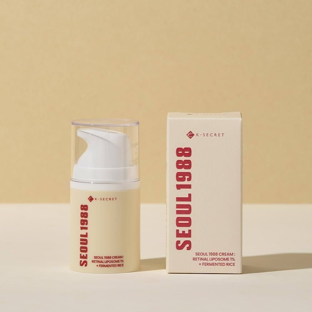 K-SECRET Seoul 1988 Cream: Retinal Liposome 1% + Fermented Rice, 50ml