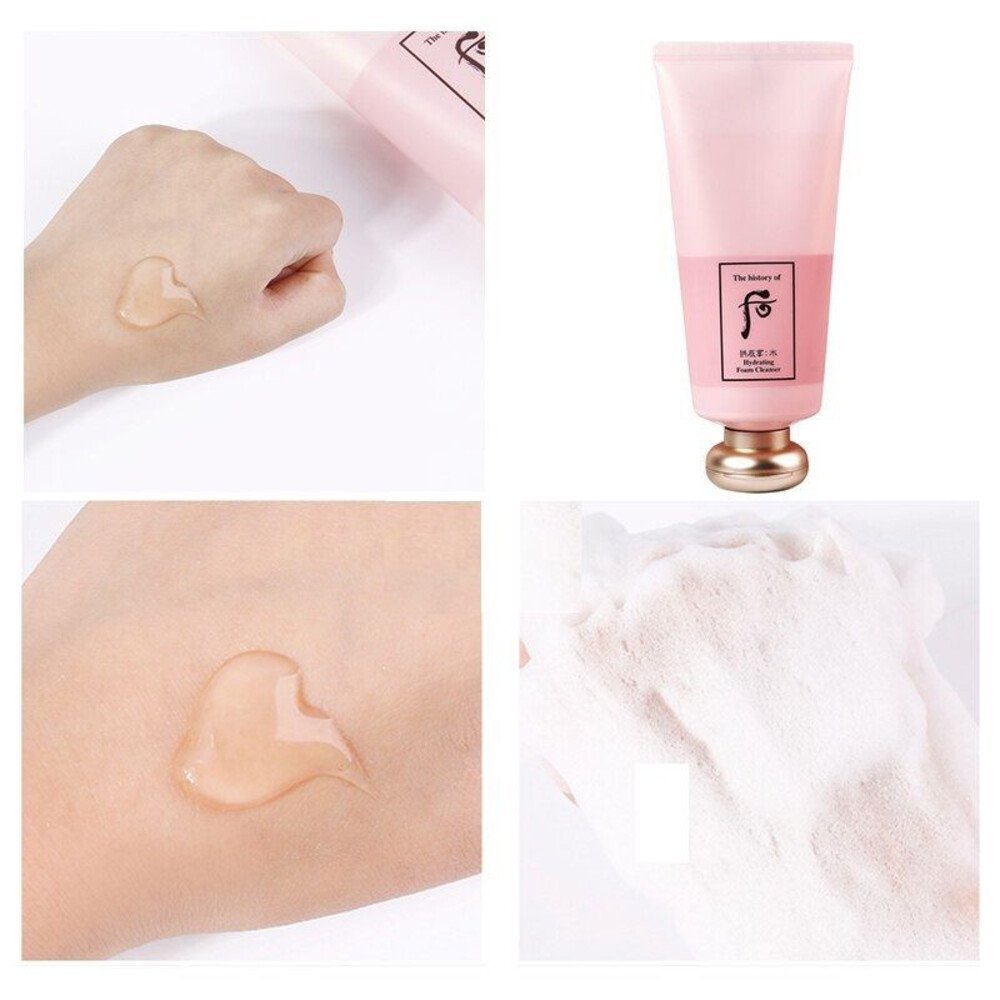 The History of Whoo Gongjinhyang Hydrating Foam Cleanser, 40ml - Imagen 4