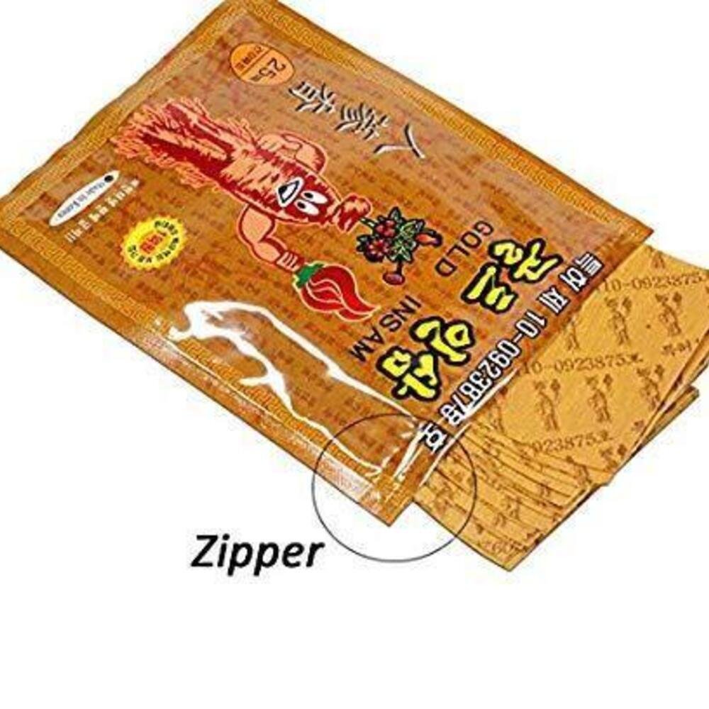 Korean Gold Insam Ginseng Health Patch, 25шт — изображение 6