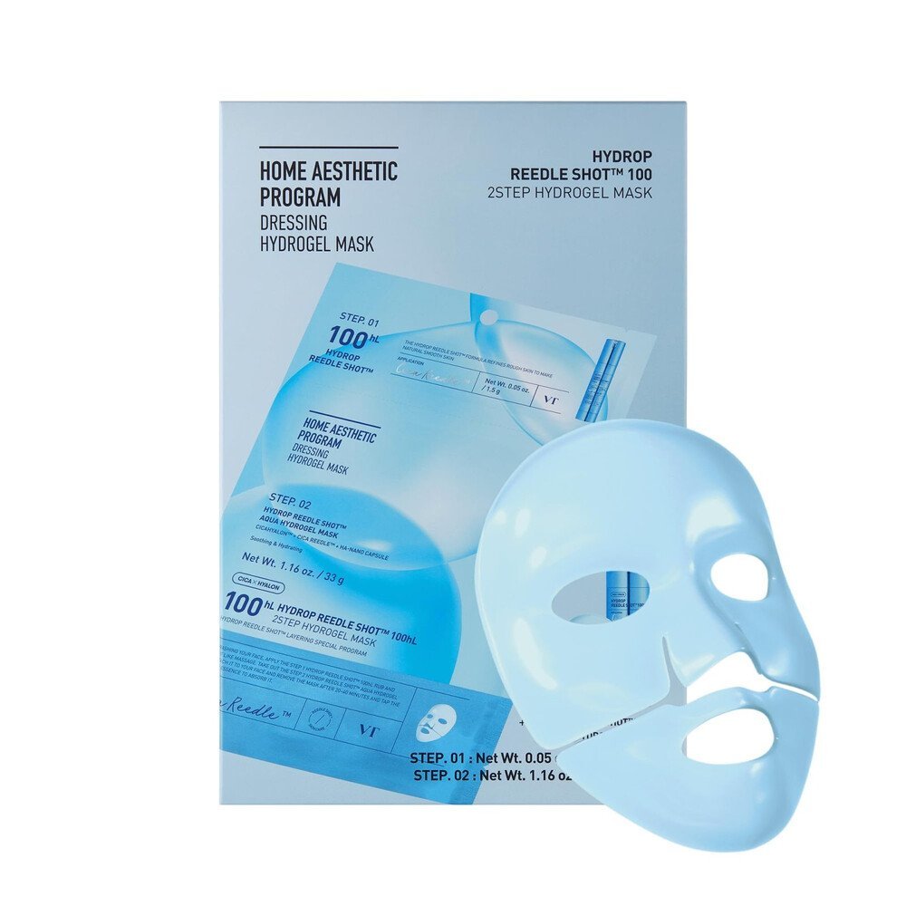 VT Cosmetics Hydrop Reedle Shot 100 2 Step Hydrogel Mask