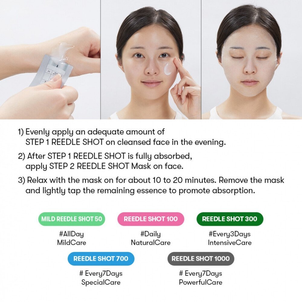 VT Cosmetics Reedle Shot 100 2 Step Mask - Imagen 6