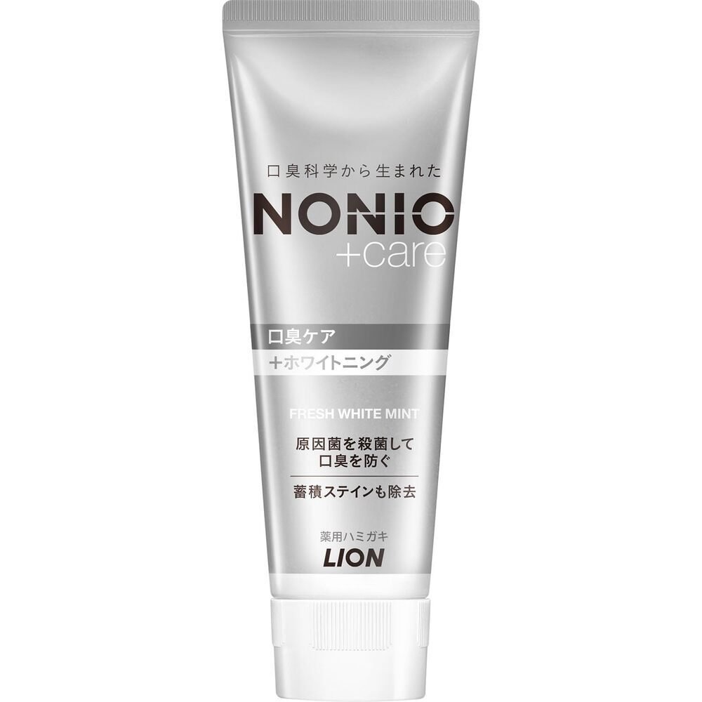 LION Nonio Plus Whitening Toothpaste, 130g