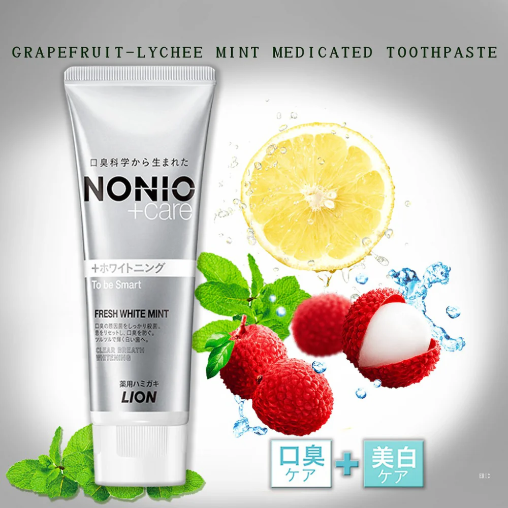 LION Nonio Plus Whitening Toothpaste, 130g — изображение 2