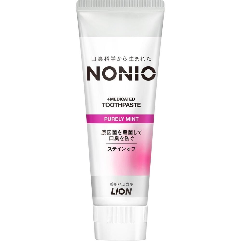 LION Nonio Medicated Toothpaste Purely Mint, 130g — изображение 4
