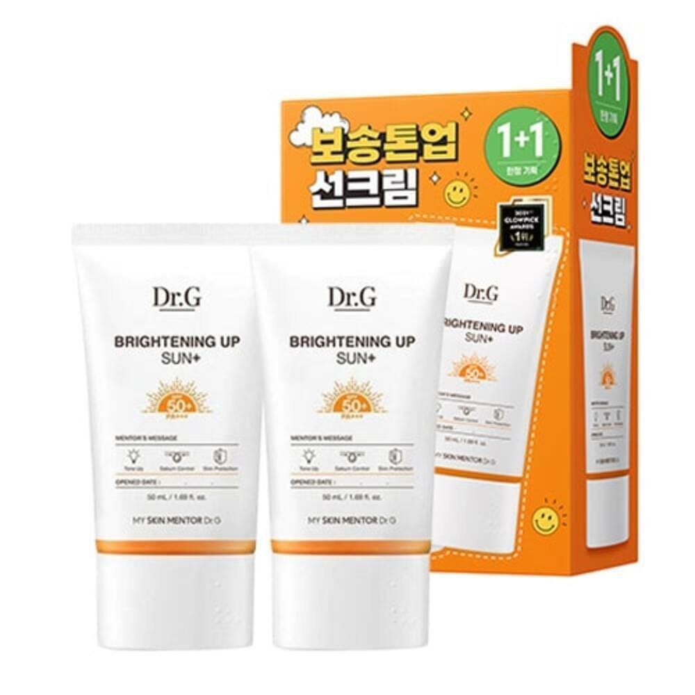 Dr.G Brightening Up Sun+ SPF50+ PA+++ Special Set, 50ml x 2