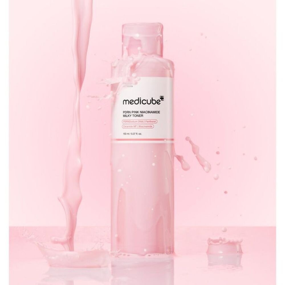 MEDICUBE PDRN Pink Niacinamide Milky Toner, 150ml
