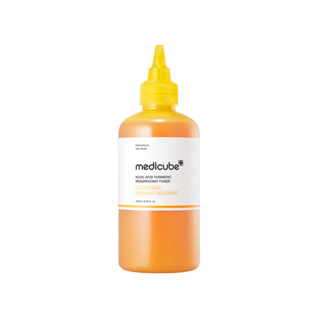 Medicube Kojic Acid Turmeric Resurfacing Toner, 250ml