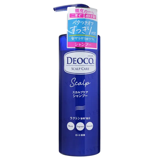 Rohto Mentholatum Deoco Scalp Care Hair Shampoo, 450ml