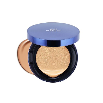 CU Skin Clean-Up Skinfit Cushionpact No.21 SPF50 PA+++, 15g+15g