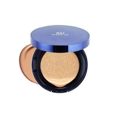 CU Skin Clean-Up Skinfit Cushionpact No.21 SPF50 PA+++, 15g+15g