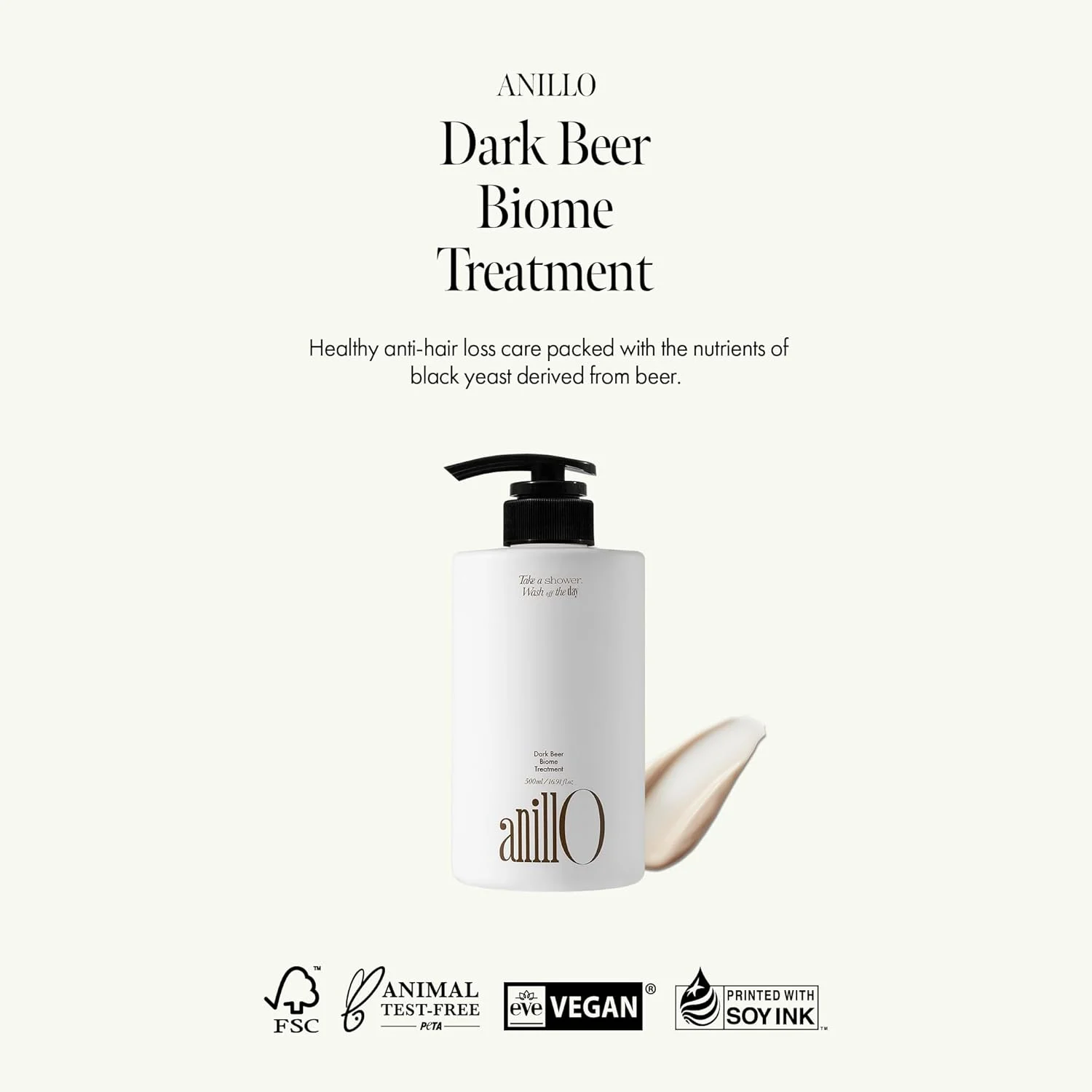 ANILLO Dark Beer Biome Treatment, 500ml — изображение 3