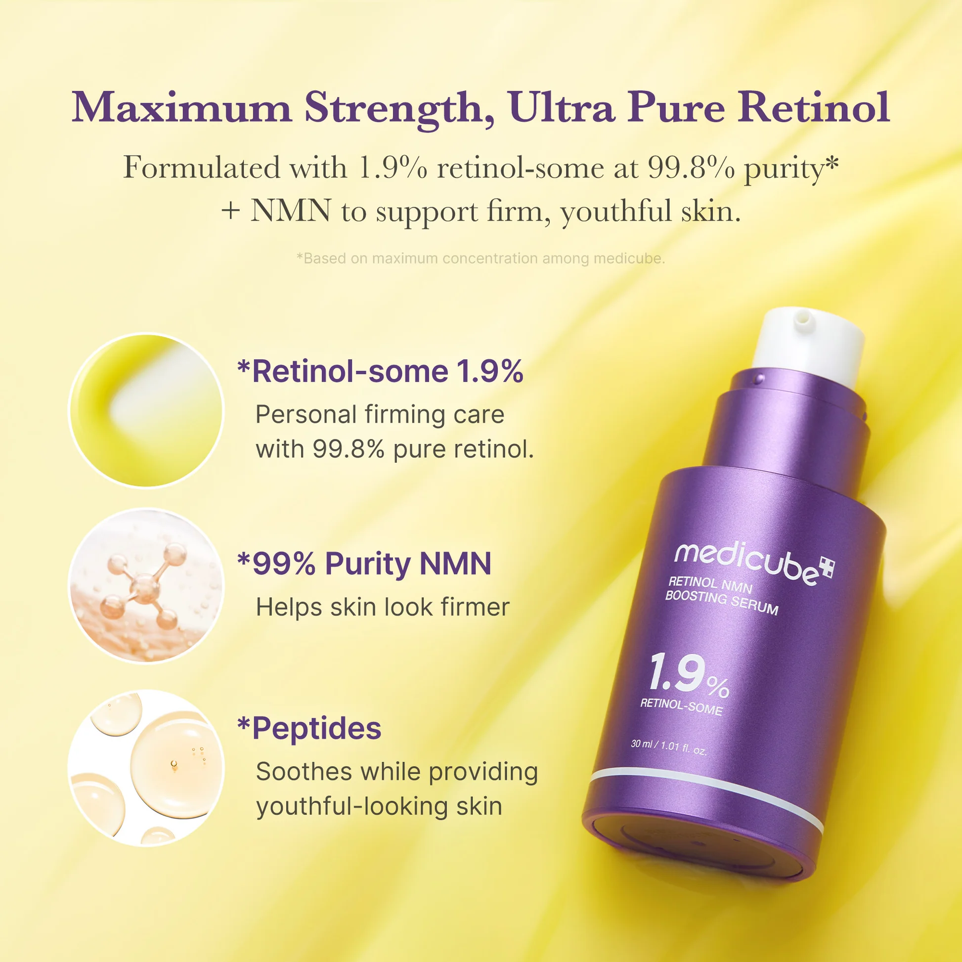 Medicube Retinol NMN Boosting Serum, 30ml — изображение 5