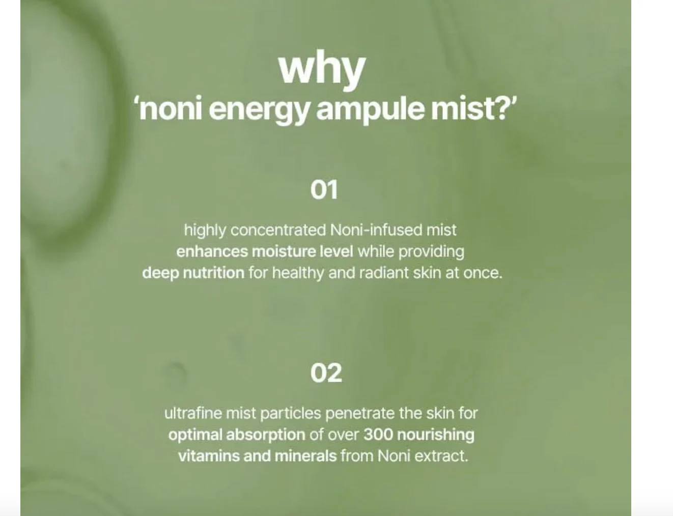 Celimax The Real Noni Energy Ampoule Mist, 50ml - Image 6