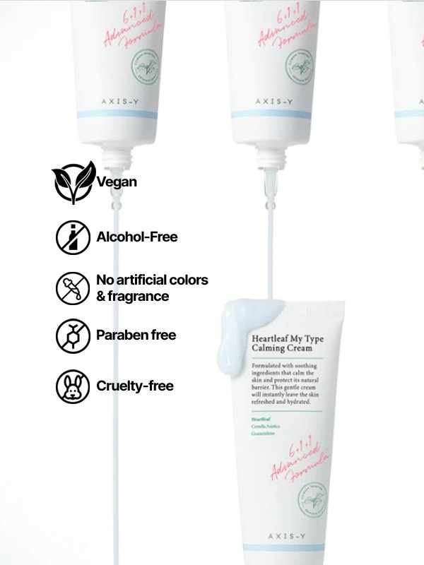 Axis-Y Heartleaf My Type Calming Cream, 60ml - Image 6