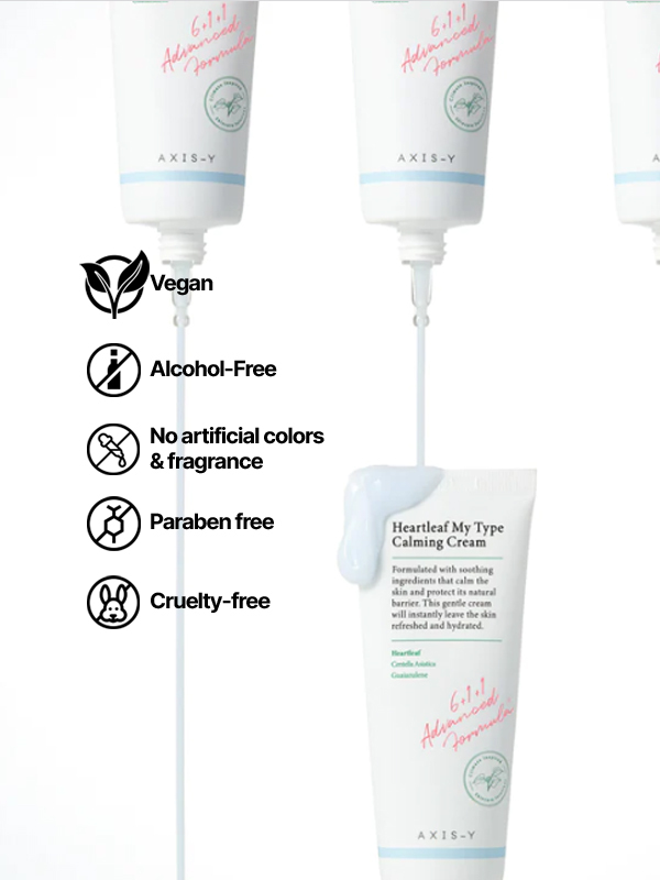 Axis-Y Heartleaf My Type Calming Cream, 60ml — изображение 6