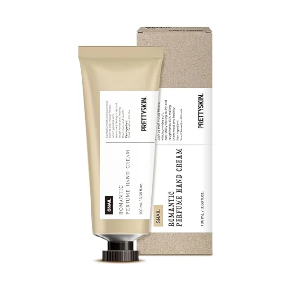 Prettyskin Romantic Perfume Hand Cream, Snail Mucin, 100ml (2026.09.25)