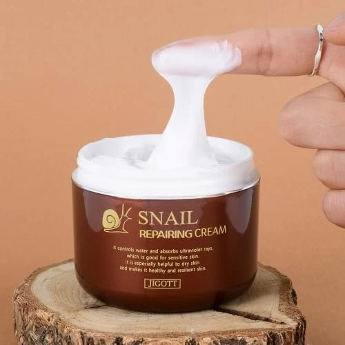 Jigott Snail Repairing Cream, 100ml - Image 3