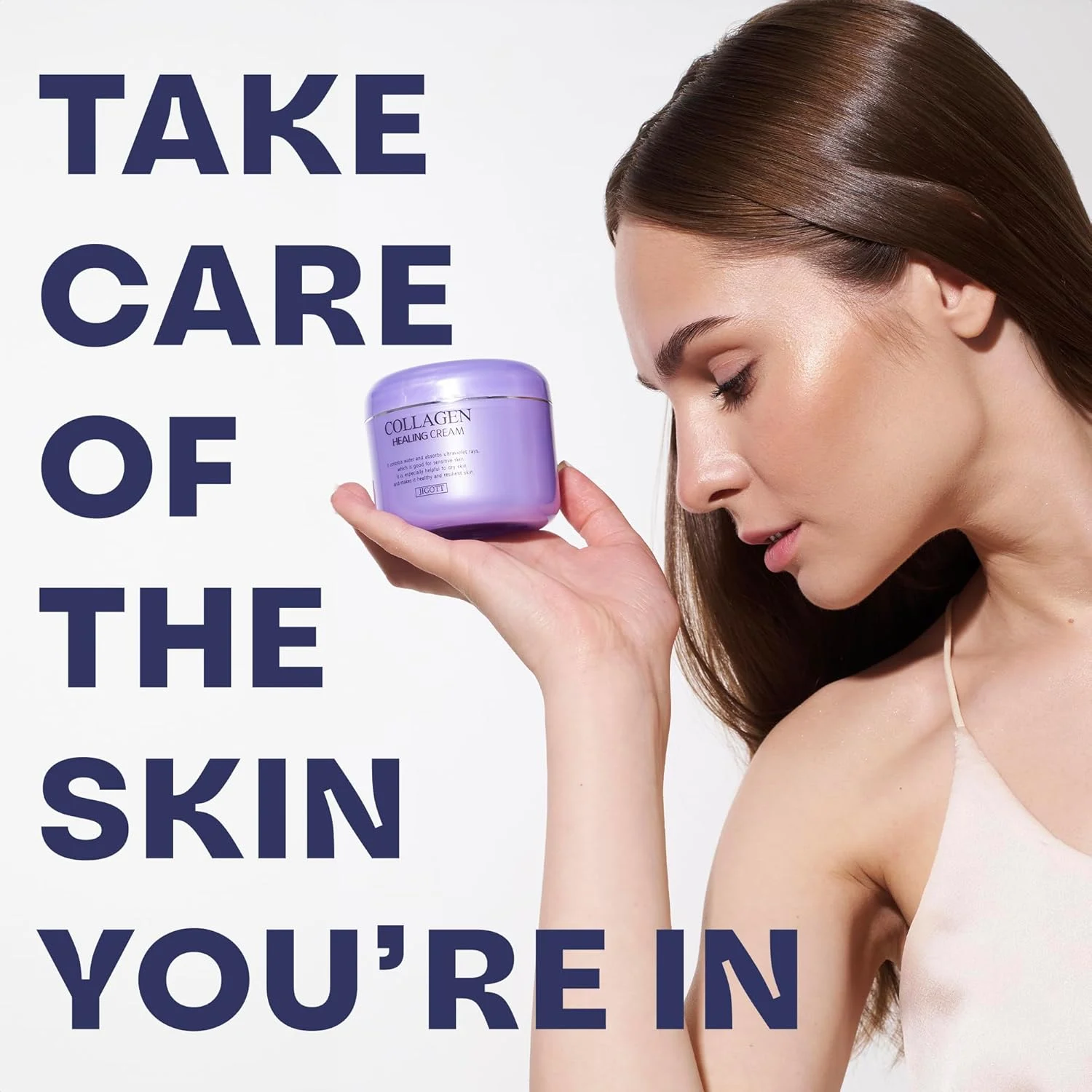 Jigott Collagen Healing Cream, 100ml — изображение 5