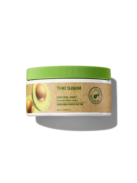 The Saem Natural Daily Avocado Body Cream, 300ml