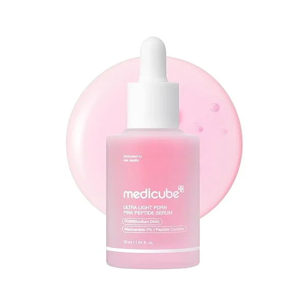Medicube Ultra Light PDRN Pink Peptide Serum, 30ml