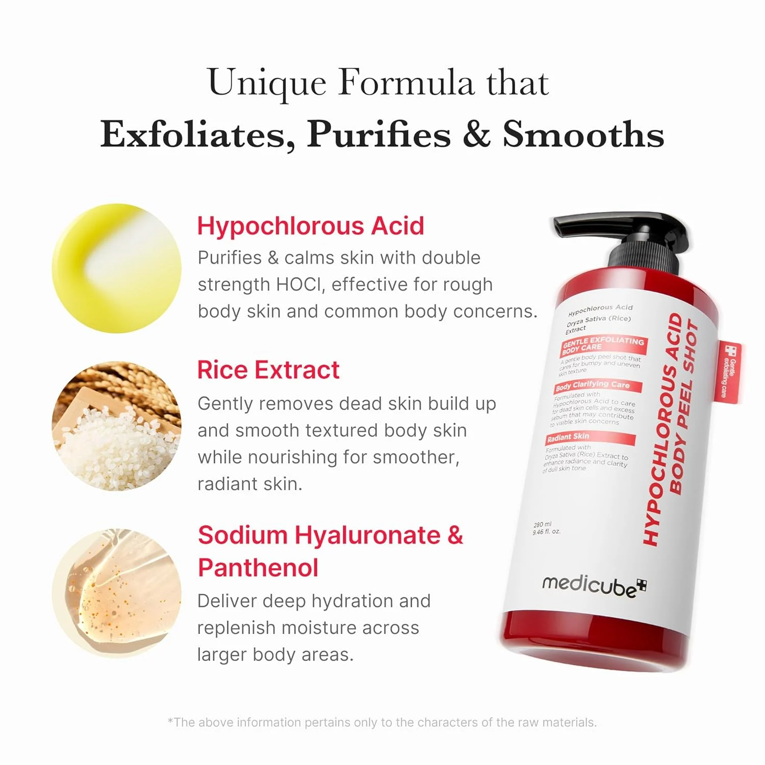 Medicube Hypochlorous Acid Body Peel Shot, 280ml - Image 3