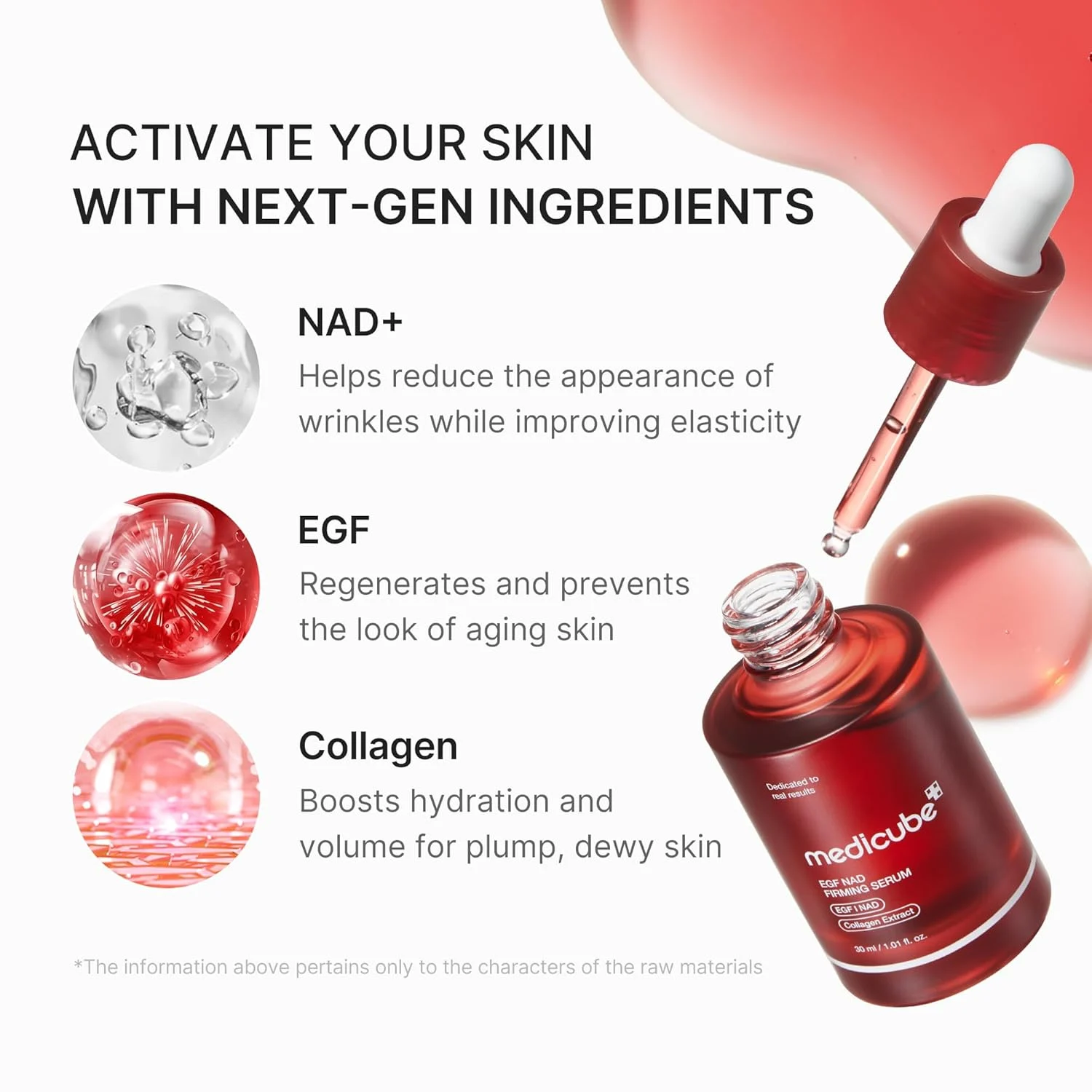 Medicube EGF NAD Firming Serum, 30ml — изображение 3