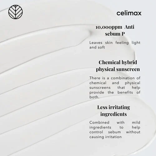 Celimax Oil Control Light Sunscreen SPF 50+ PA++++, 40ml — изображение 3