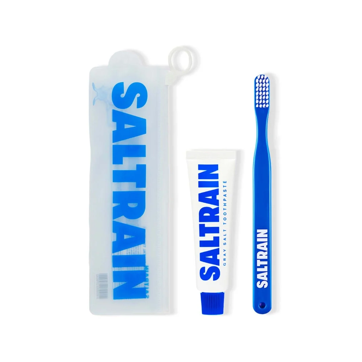 Saltrain Dental Travel Kit, Blue Edition