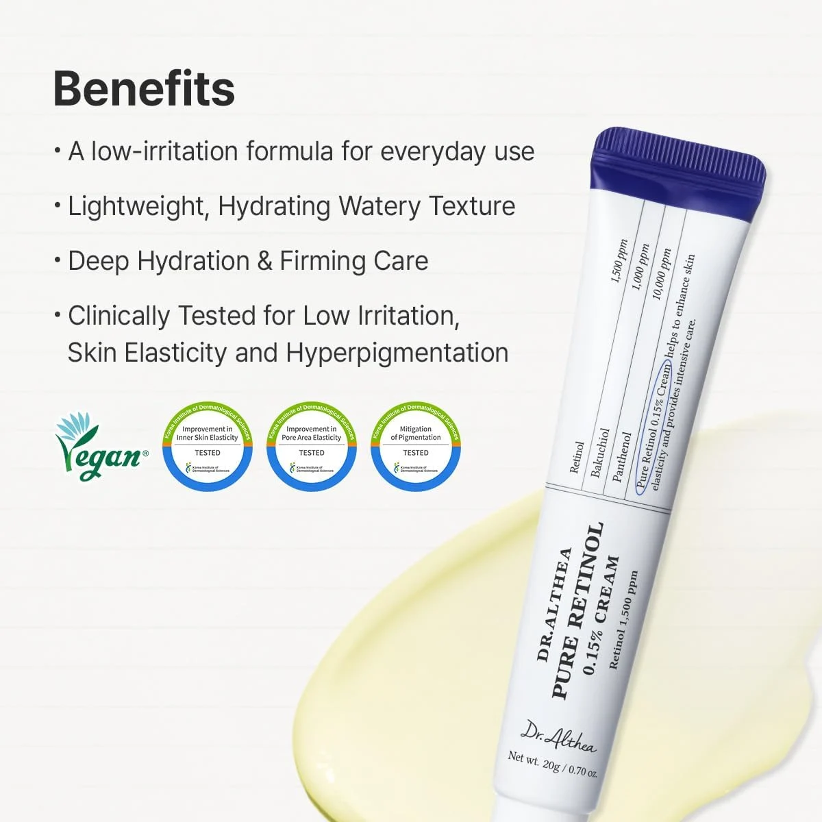 Dr. Althea Pure Retinol 0.15% Cream, 20g — изображение 4