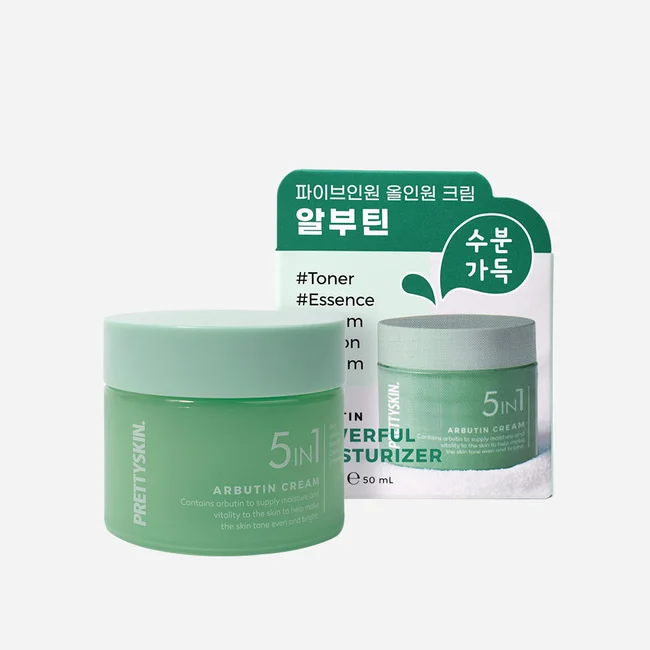 Prettyskin 5 in 1 Arbutin Cream, 50ml