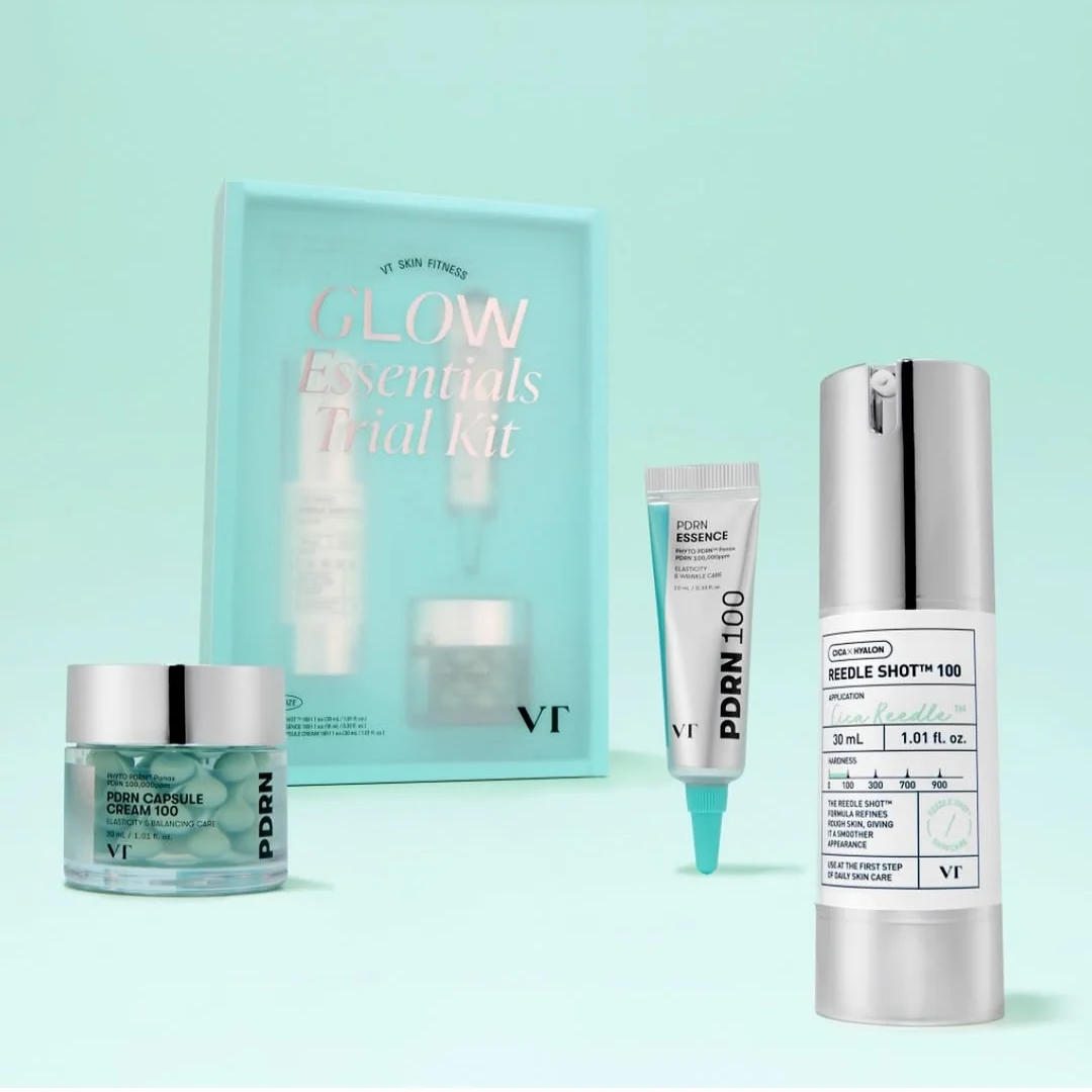 VT Cosmetics Glow Essentials Trial Kit, 3pcs
