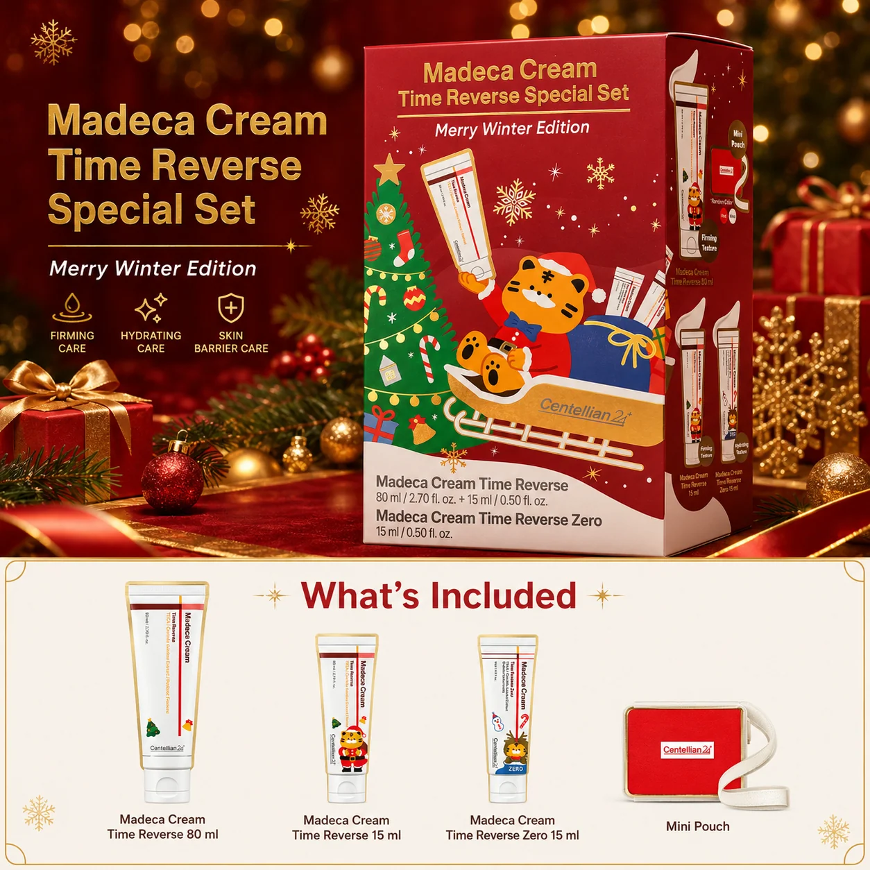 Centellian24 Madeca Cream Time Reverse Special Set Merry Winter Edition - Image 3