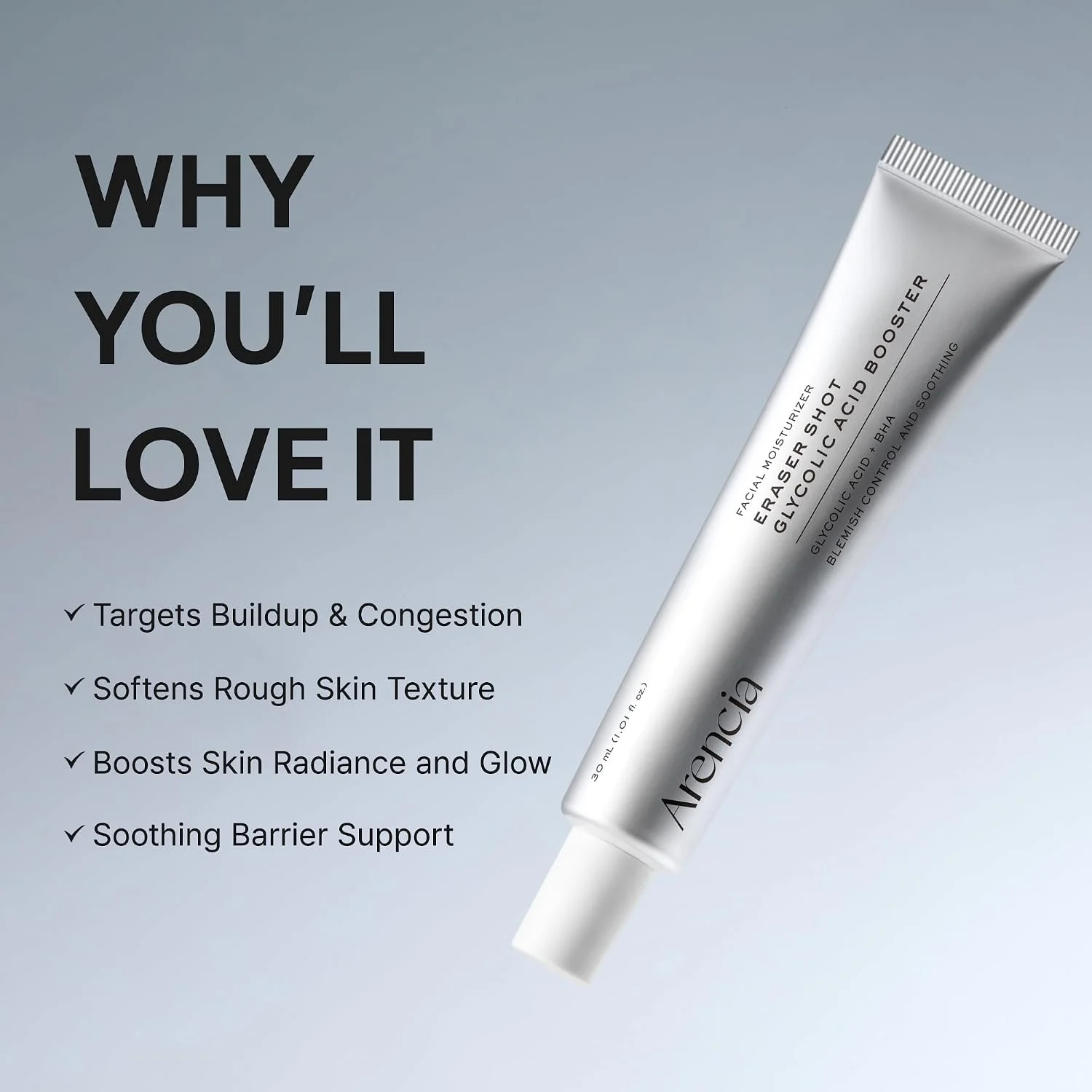 Arencia Eraser Shot Glycolic Acid Booster, 30ml — изображение 3